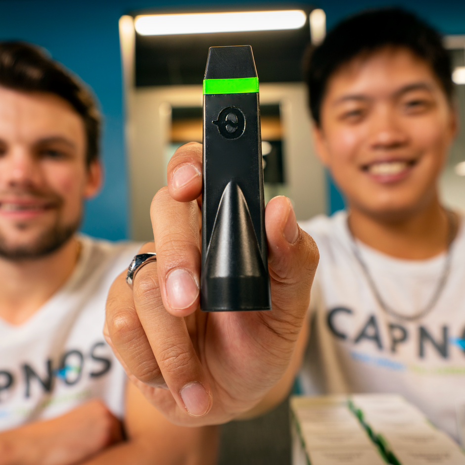 The CAPNOS team proudly sowing the ZERO