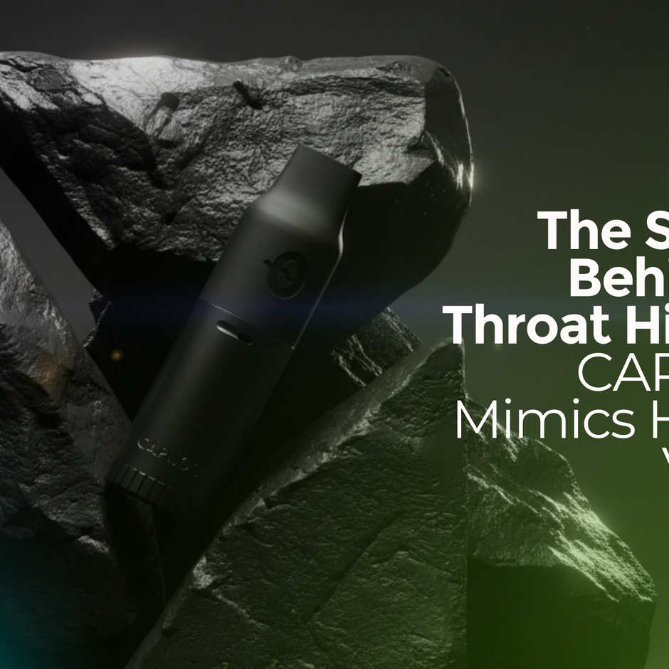 The Science Behind the Throat Hit: How CAPNOS® Mimics Healthy Vaping