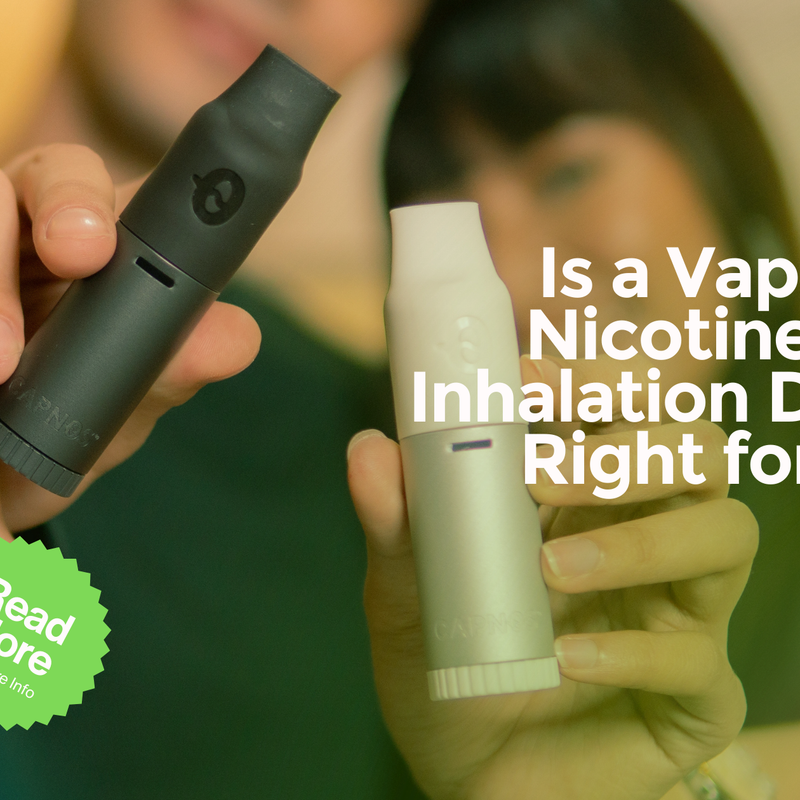 Is a Vaporless Nicotine-Free Inhalation Device Right for You?